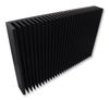 Standard Extruded Heatsinks, SK 56, Aluminium, Black Anodized