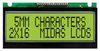 MIDAS DISPLAYS MC21605F6WE-SPTLY