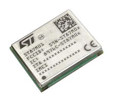 STMICROELECTRONICS ST87M01-1001 NB-IoT Industrial Module, 159 Kbps, 23 dBm Power-Out, ADC, I2C, GPIO, SPI, UART, USIM Interface