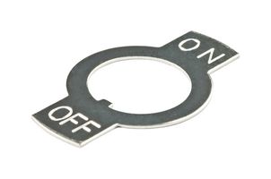 NKK SWITCHES AT201 ON-OFF PLATE, 12MM THREAD, TOGGLE SWITCH